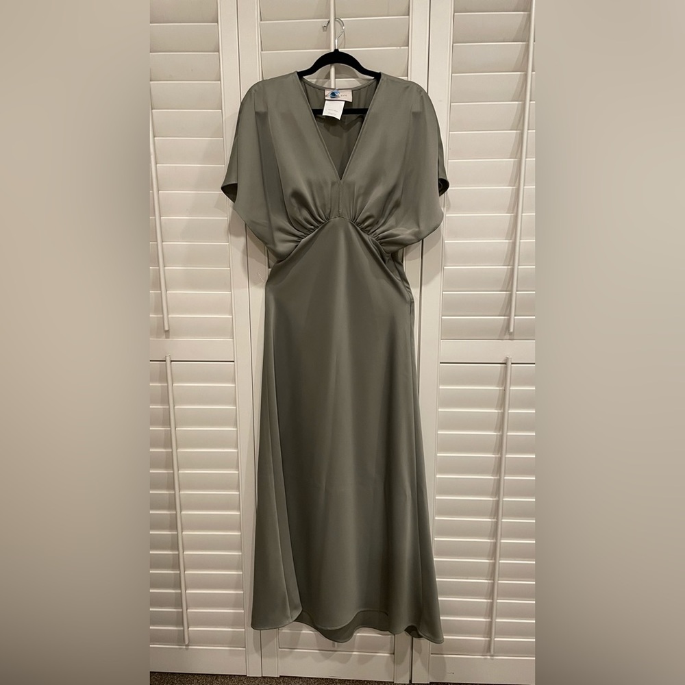 BHLDN Silk Dress